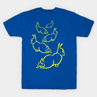 Scattering Rabbits #2 T-Shirt